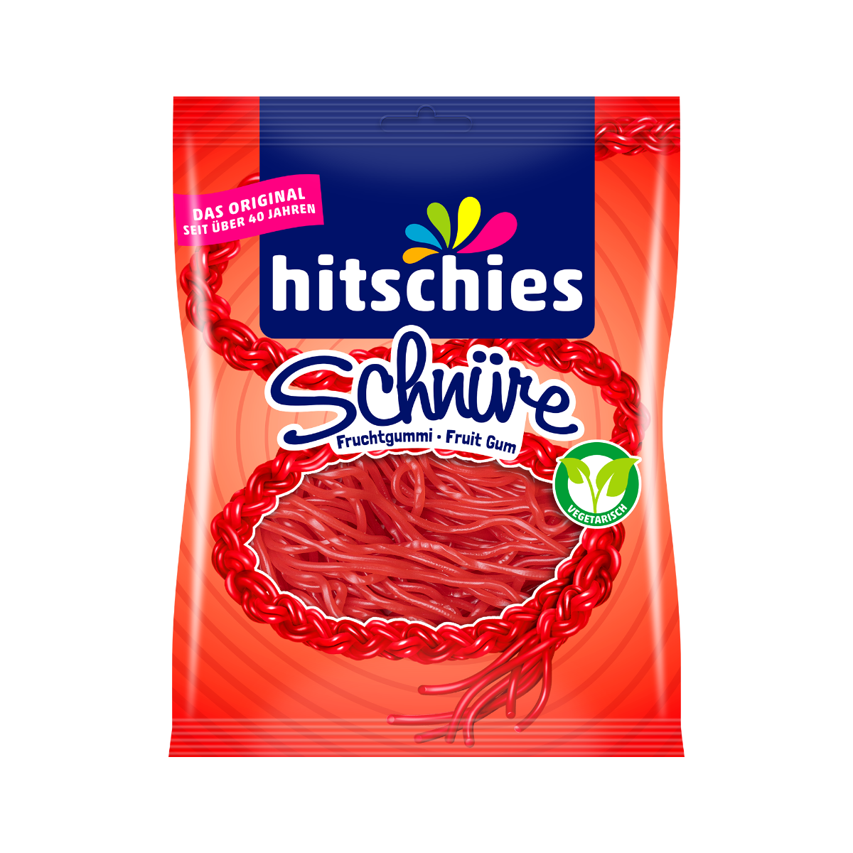 Hitschies Veters Aardbei 125 Gram