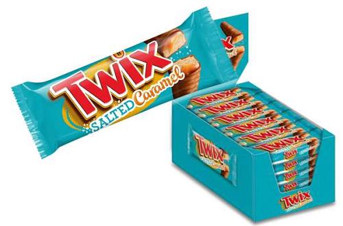 Twix Salted Caramel Extra 24 x 75 Gram