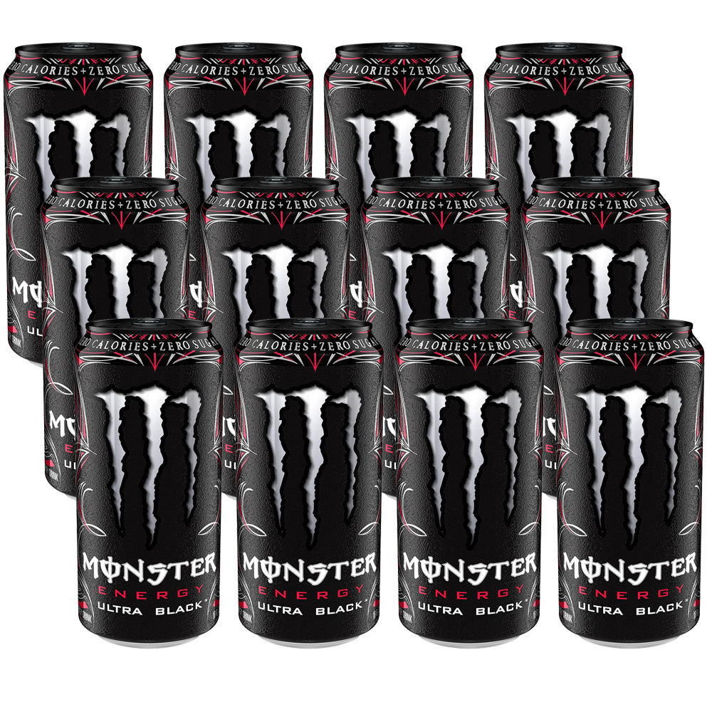 Monster Energy Ultra Black 12x500ML