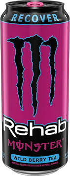 Monster Energy Rehab Wild Berry Tea 458ML