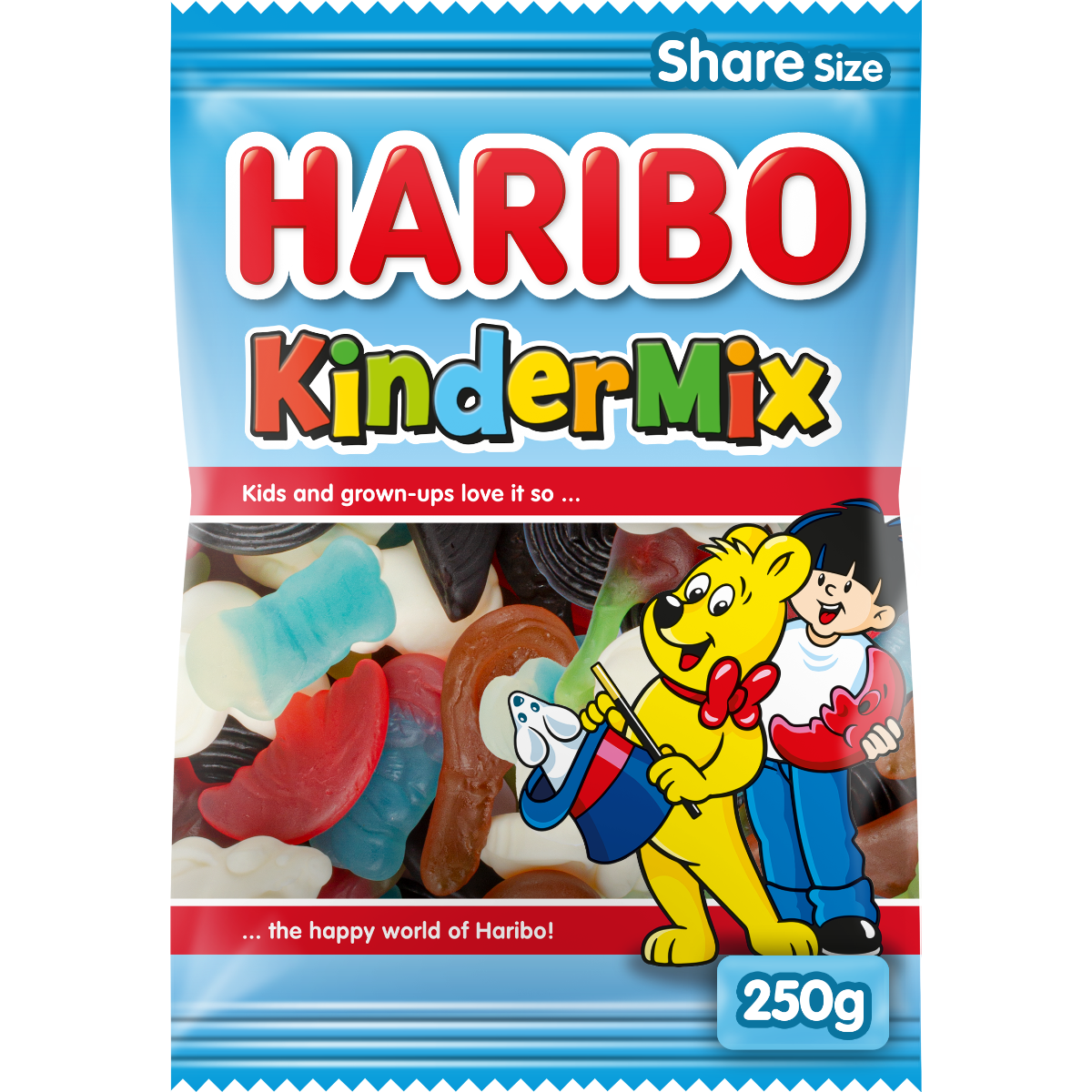 Haribo Kindermix Doos - 12 x 250 Gram