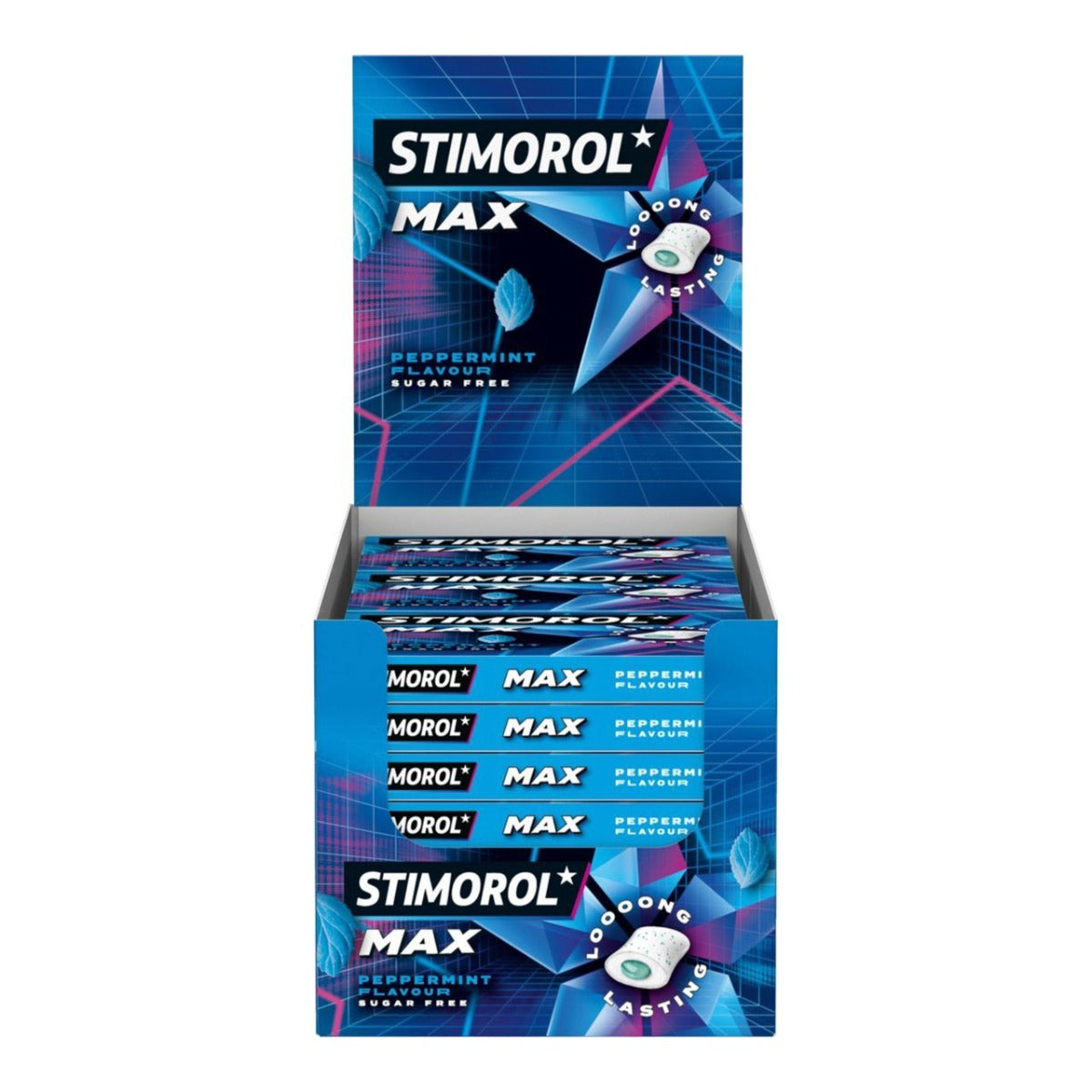 Stimorol Max Splash Peppermint 21 Stuks Verpakking