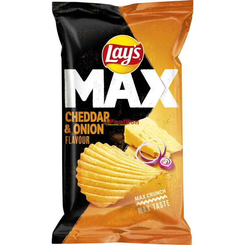 Lays Max Cheddar & Onion 185 Gram