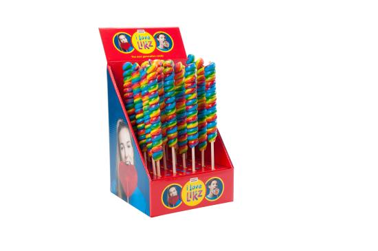 Twistlolly regeboog 26cm x 34 Doos