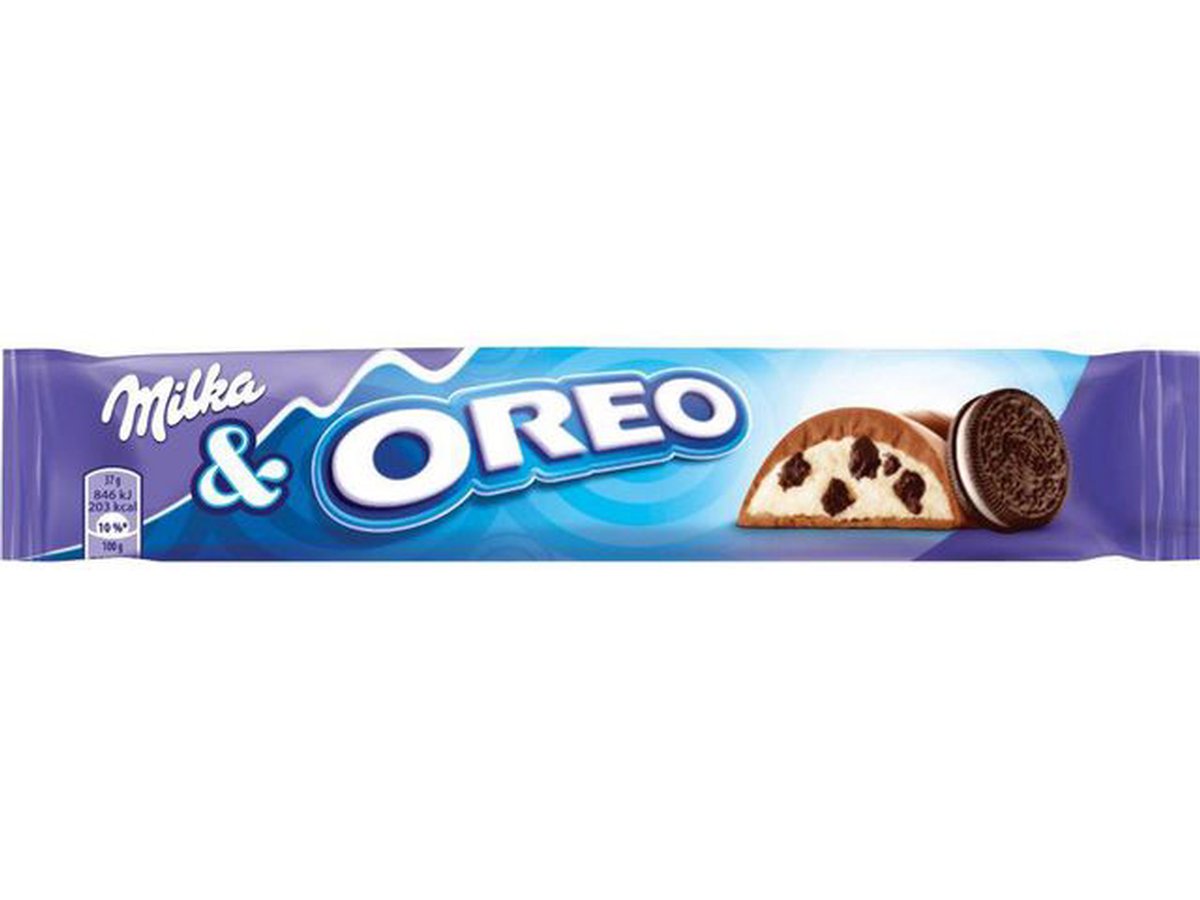 Milka Oreo Chocolade Reep 37 Gram