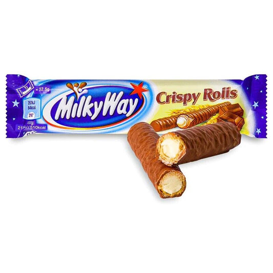 Milky Way Crispy Wafer Rolls 25 Gram