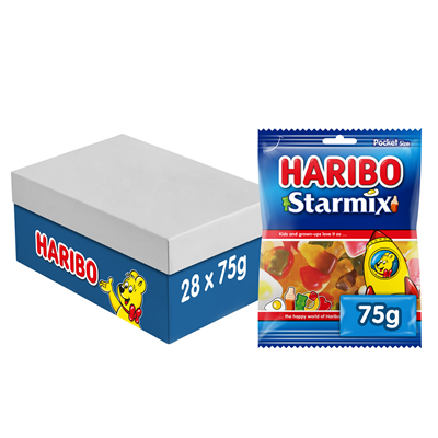 Haribo Kindermix Doos 28 x 75 Gram
