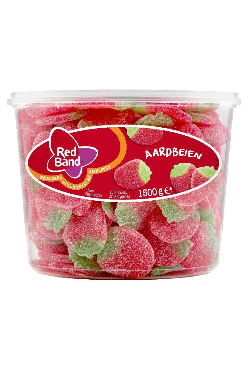 Red Band Gesuikerde Aardbeien 150 Stuks