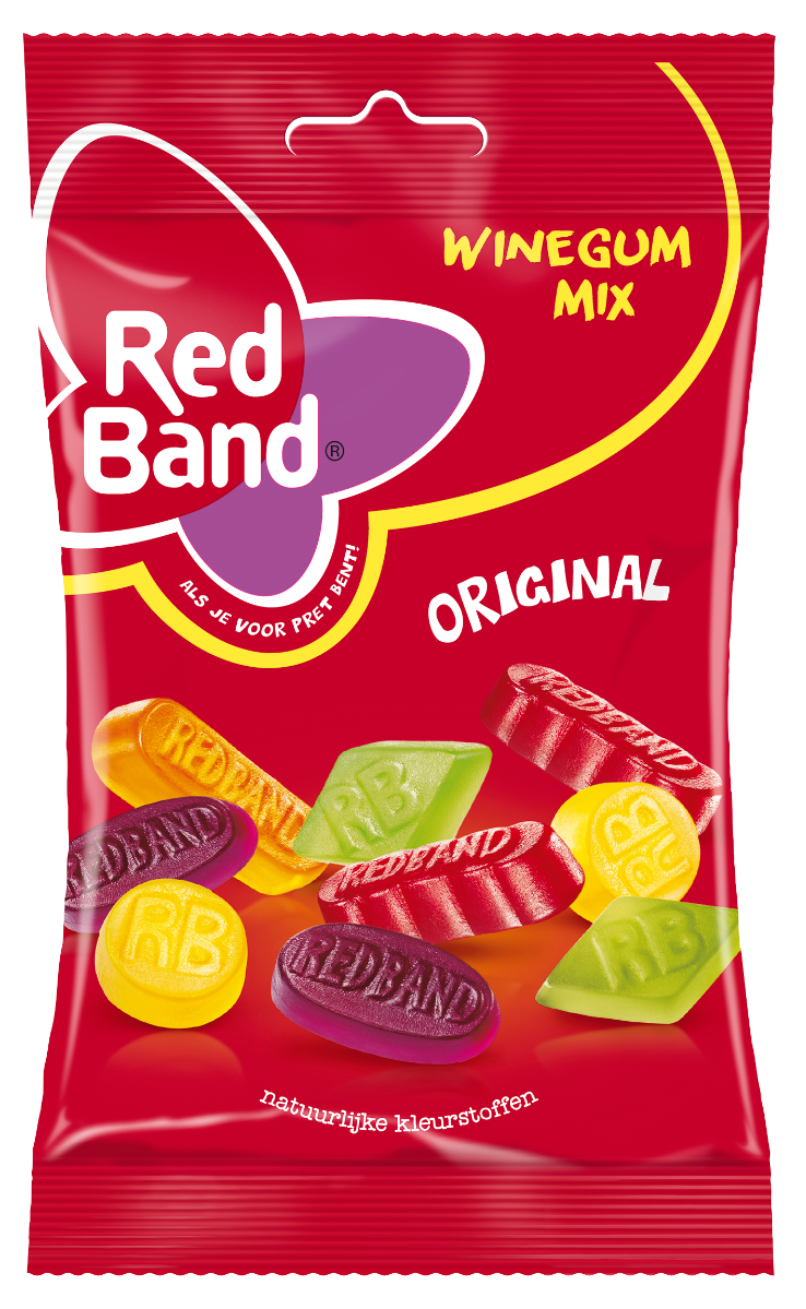 Red Band Winegums - 24 x 100 Gram