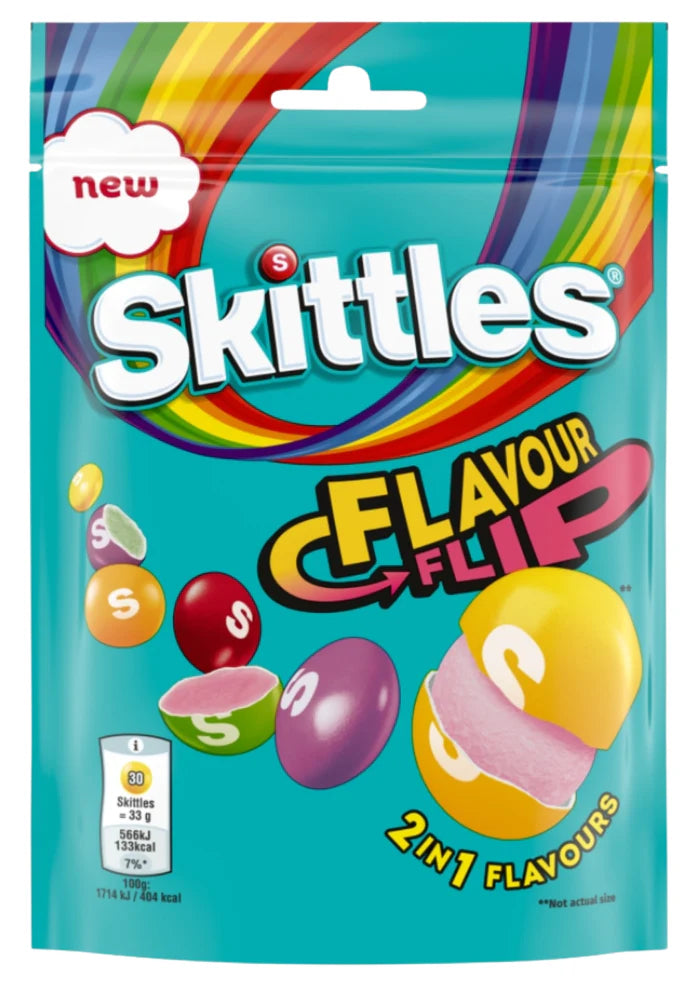 Skittles Flavour Flip 136 Gram
