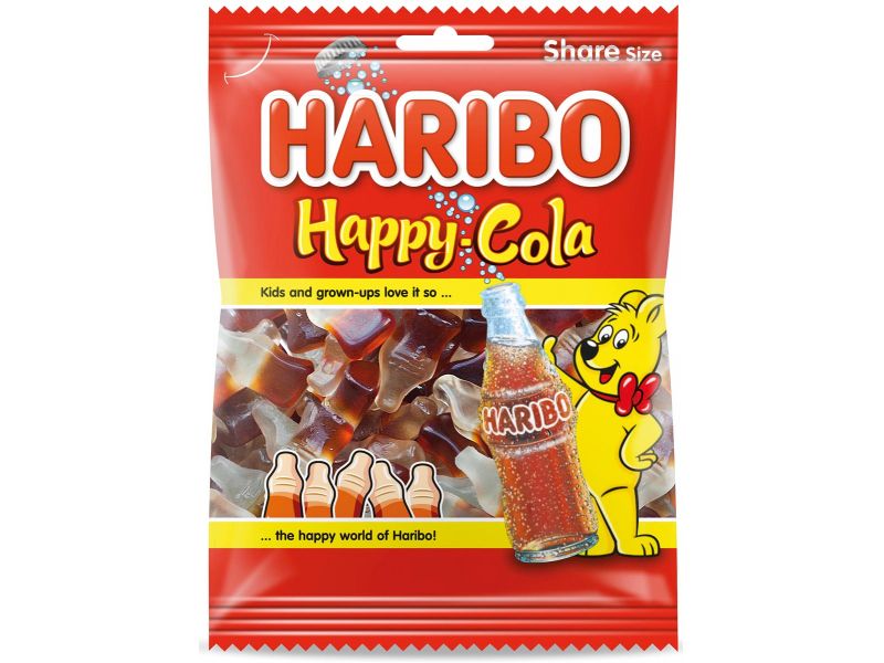 Haribo Happy Colaflesjes 185 Gram