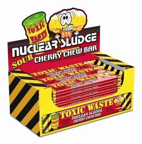 Toxic Waste Bar Sour Cherry - 50 Stuks