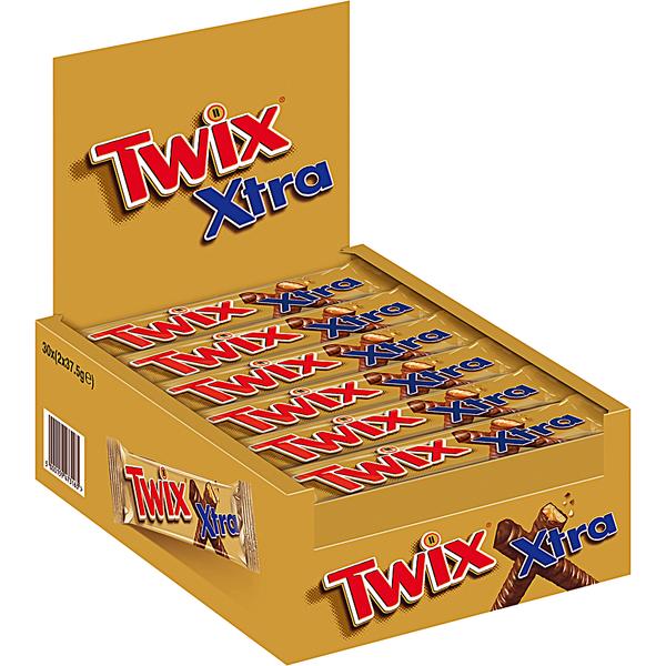 Twix Melk Extra 30 x 75 Gram