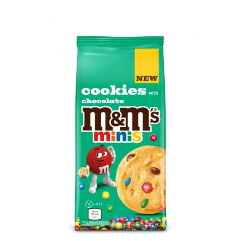 m&m mini cookies chocolade