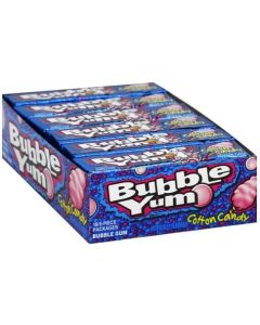 Bubble Yum Cotton Candy Doos -18 x 40 Gram
