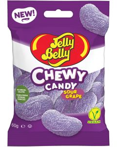 Jelly Belly Chewy Candy Sour Grape 60 Gram
