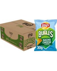 Lays Mini Bugles Nacho Cheese Doos - 24 x 30 Gram
