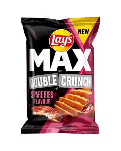 Lays Max Spareribs Crunch 140 Gram