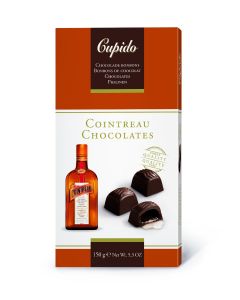 Cupido Cointreau Chocolade Likeur Pralines 150 Gram