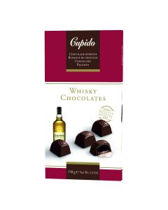 Cupido Whiskey Chocolade Likeur Pralines 150 Gram