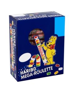 Haribo Mega Fruit Roulette Doos 40 X 45 Gram