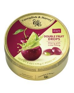 Dubbel Fruit Kers Limoen 175 Gram