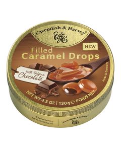 Caramel Gevuld met Chocolade 130 Gram