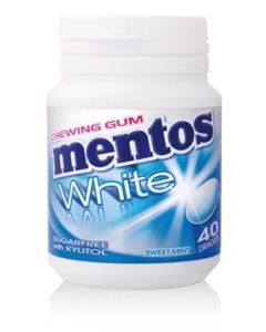 Mentos Bottle White Sweet Mint