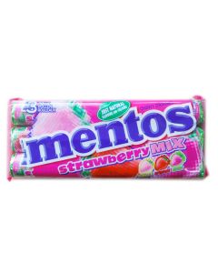 Mentos 3-Pack Aardbei