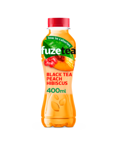 Fuze Tea Black Peach Hibiscus 0,4L