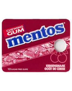 Mentos Kauwgom Cherry Blister