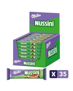 Milka Nussini Chocolade Reep 35 X 31,5 Gram