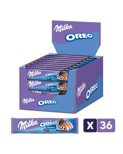 Milka Oreo Chocolade Reep Doos - 36 x 37 Gram