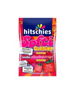 Hitschies Softi Qubbies Aardbei 80 Gram