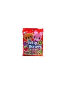 Jelly Straws Bunny & Bear Fruit Flavour 300 Gram