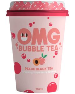 Bubble Tea Peach Black Tea 270ML