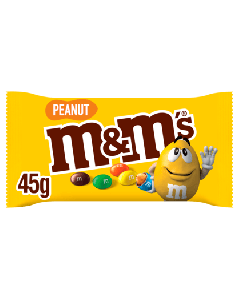 M&M'S Pinda Single Chocolade 45 Gram