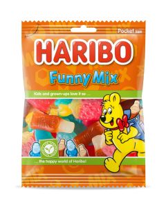 Haribo Funny Mix Doos - 28 x 75 Gram