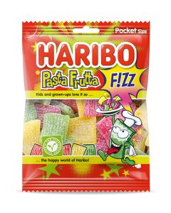 Haribo Pasta Frutta Zuur 70 Gram