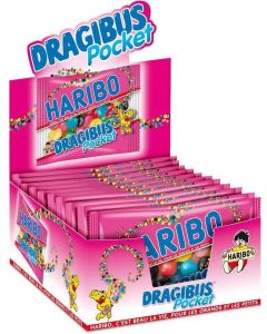 Haribo Dragibus Pocket 12 x 80 Gram