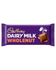 Cadbury Milk Wholenut 17 x 120 Gram