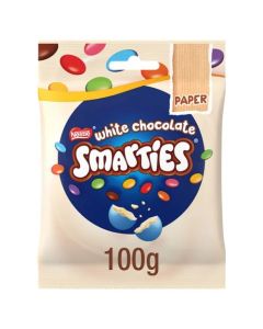 Smarties White Bites Bag 100 Gram