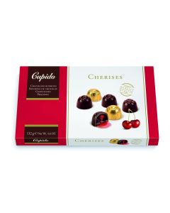 Cupido Chocolade Kersenbonbons 132 Gram