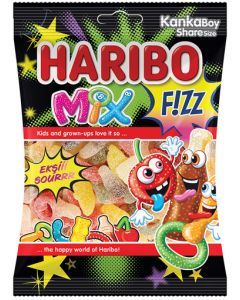 Haribo Fizz Mix 70 Gram