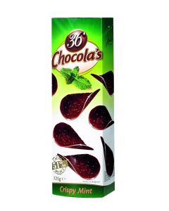Chocola's Mint Chocolade 125 Gram/ 36 Stuks