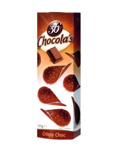 Chocola's Melk Chocolade 125 Gram/ 36 Stuks