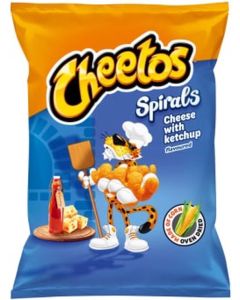 Cheetos Spirals Cheese Ketchup 85 Gram