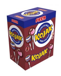 Kojak Bubbleknots Cola Lolly - 100 stuks