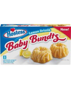 Hostess Baby Bundts Lemon Drizzle 284 Gram