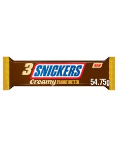 Snickers Creamy Peanutbutter 3-Pack - 32 Stuks